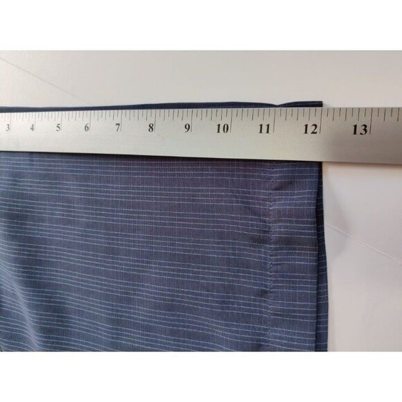 Montage Collection Button Up Shirt Mens 3XL  XXXL Blue Strip Pocket‎ - Picture 9 of 10